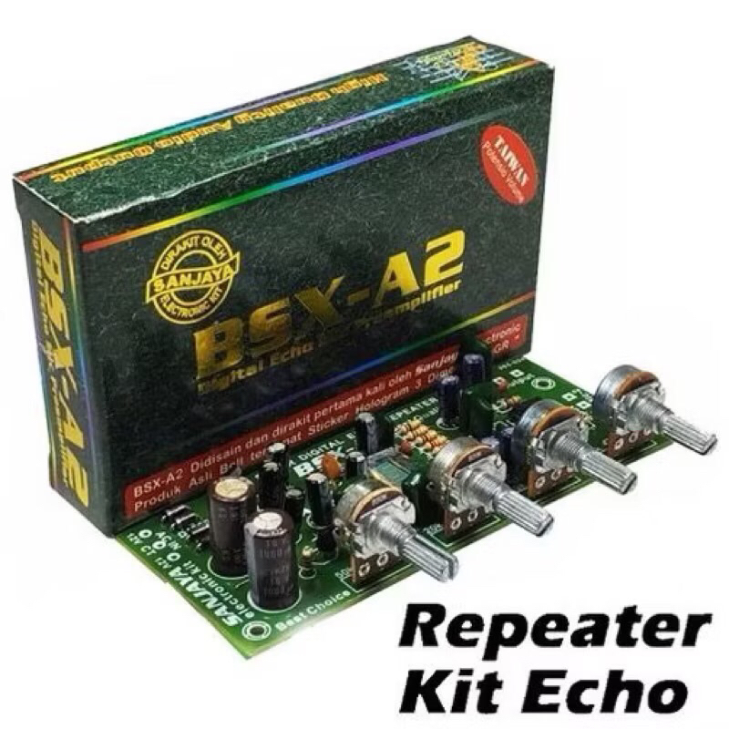 KIT BSX A2 BELL BGR DIGITAL ECHO MIC PREAMPLIFIER TONE CONTROL BSX A2