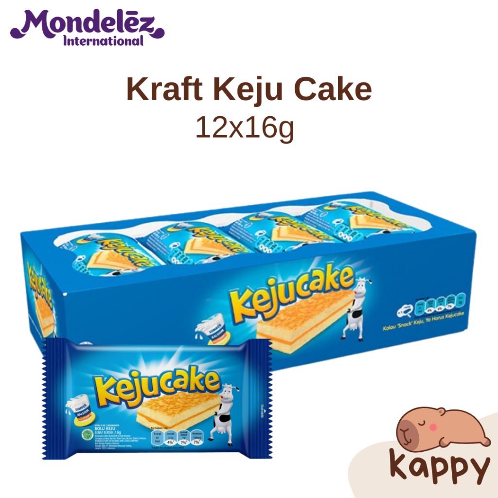 

Kraft Keju Cake Bolu 12x16g