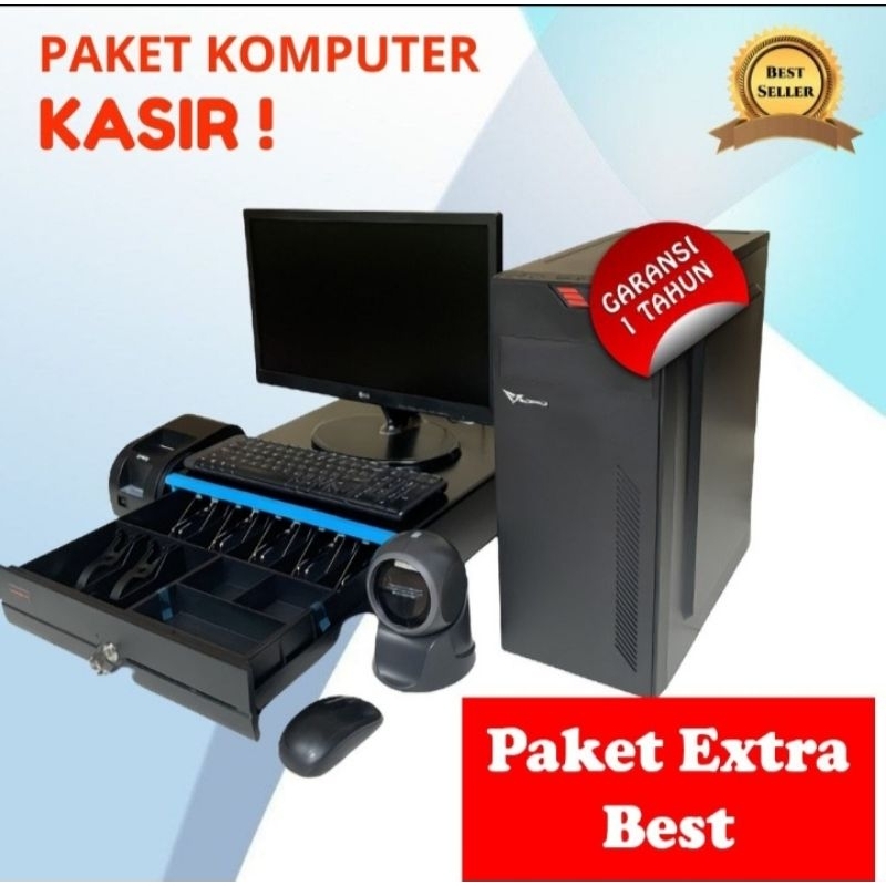 Full Set Komputer Kasir Toko Type B