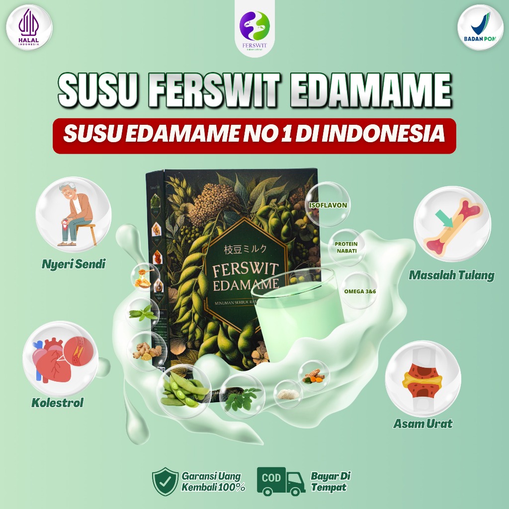 

Ferswit Susu Bubuk Edamame Jepang No 1 Di Indonesia