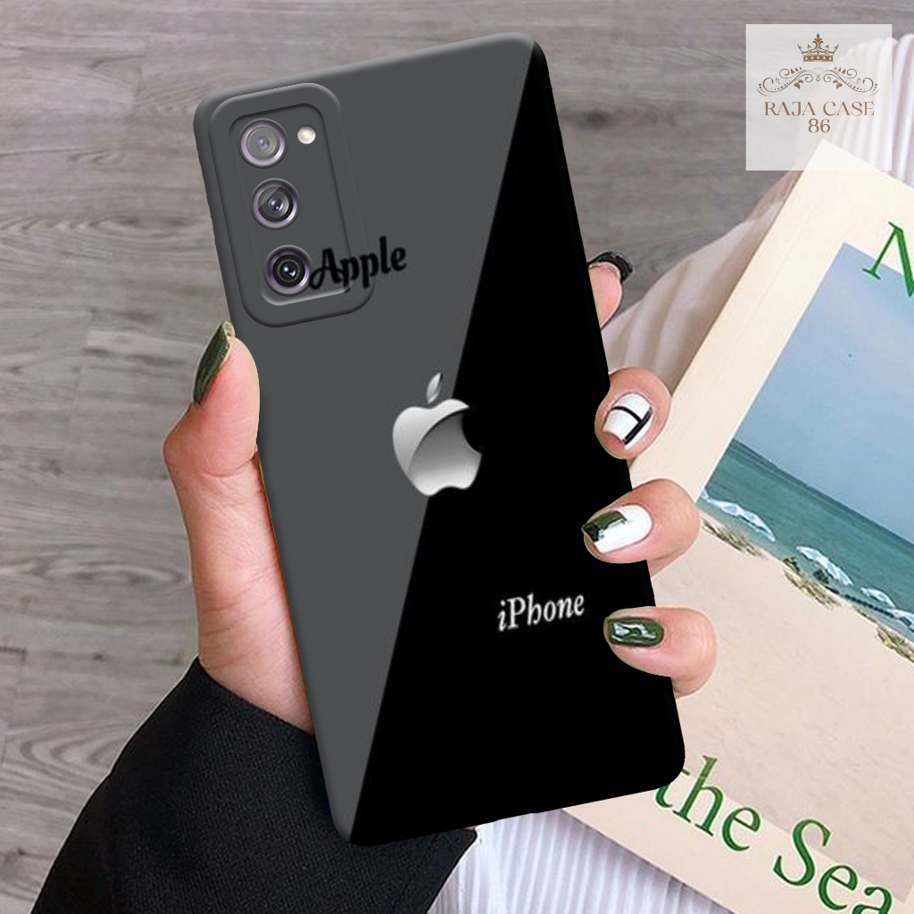 Softcase Samsung Galaxy S20FE - Rajacase - Case Samsung Galaxy S20FE - Motif Case Logo - Case Samsun