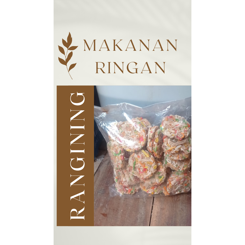 

bisa cod Renggining mentah siap goreng rangining renyah rangining bulat 100% asli