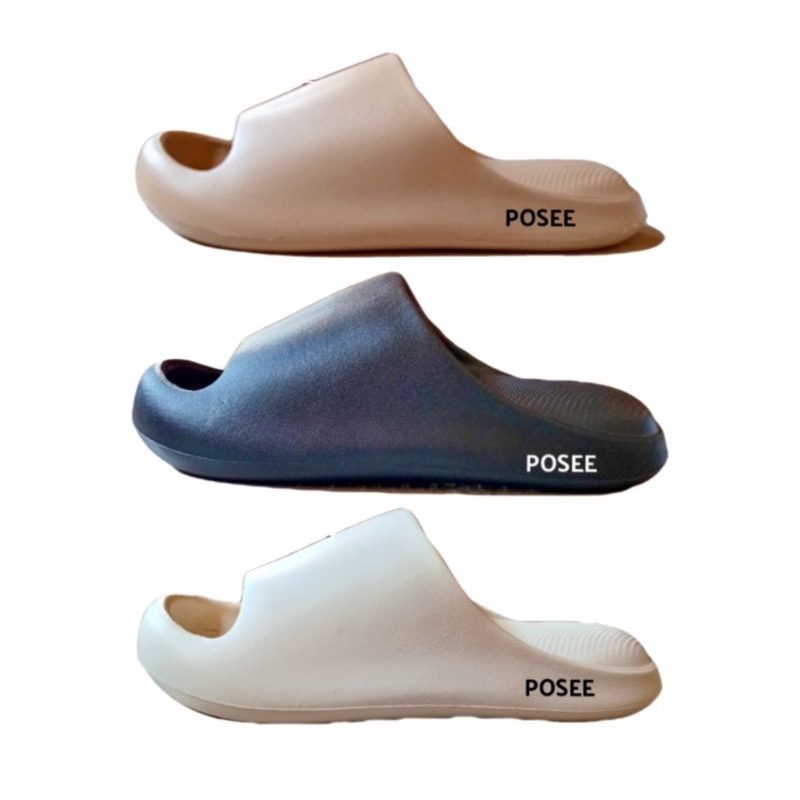 Sandal Slide Slop Posee Sandal Slip On Eva Sandal Pria Wanita Terbaru Masa Kini