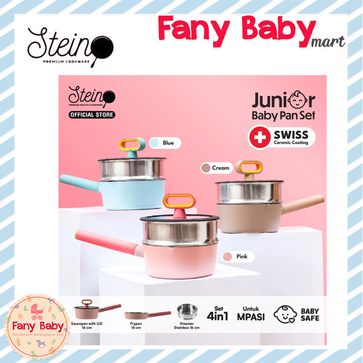 STEIN COOKWARE JUNIOR BABY PAN SET | PANCI MPASI
