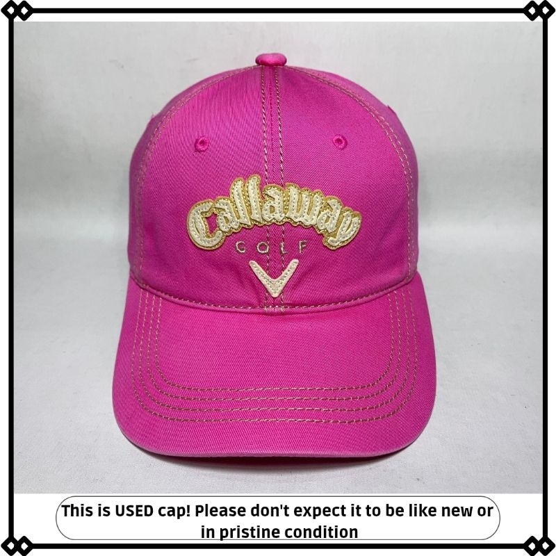topi golf wanita callaway original second preloved dewasa