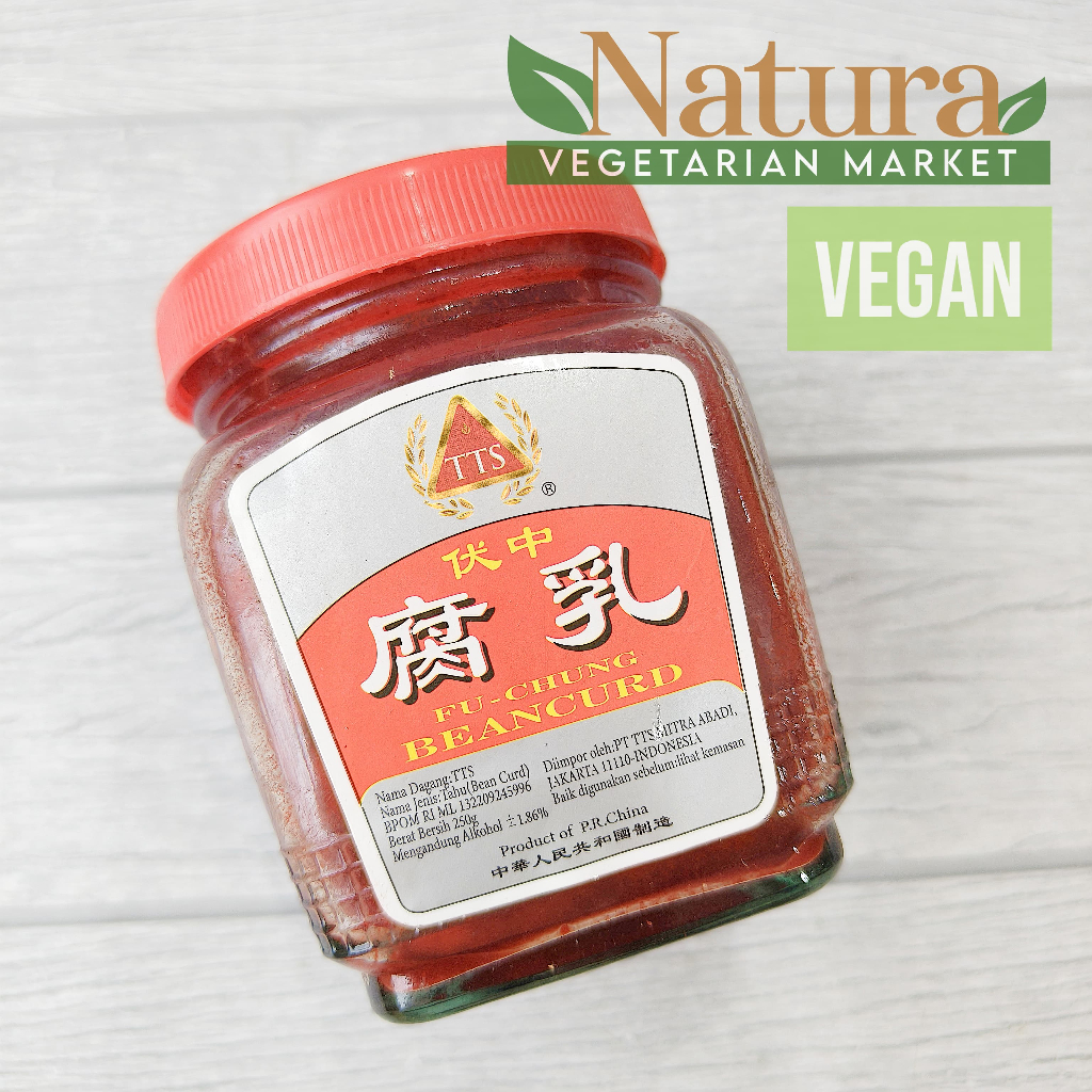 

TTS Fu Chung Beancurd 红豆腐 (Tahu Merah) 250 Gr
