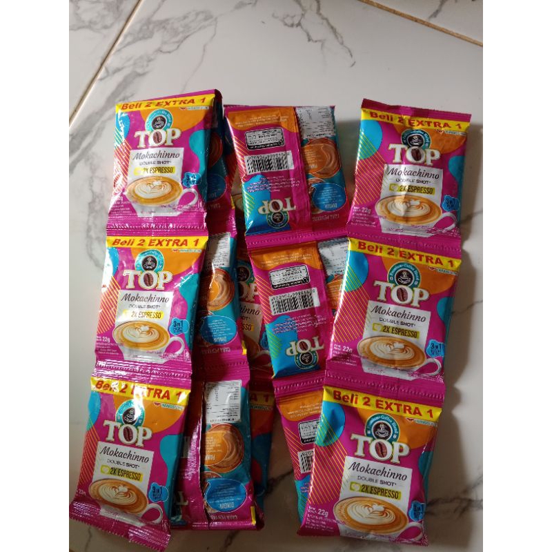 

TOP Mokachino Espresso Double Shot renceng(15pcs)