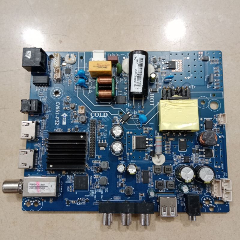 POLYTRON PLD24CV1869 DIGITAL TV / MB / MAINBOARD / MOTHERBOARD / MENBOARD / MOBO / BOARD / MODUL TV 