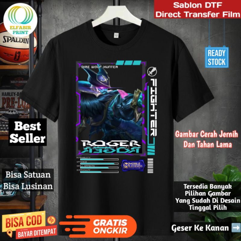 

Dtf Stiker Sablon Setrika Gambar Mobile Legends V1 Ukuran A3 A4 A5 A6 A7 Tinggal Tempel Atau Press