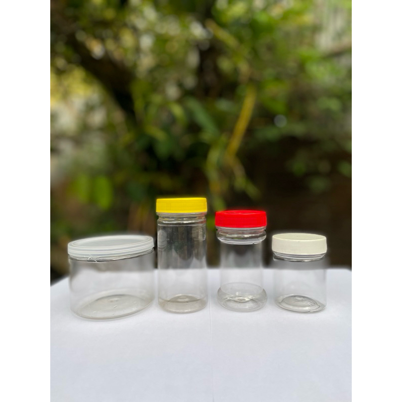 Toples fox 250 ml jar plastik tutup flip Botol sambal 100 ml toples sambal toples plastik tebal Boto