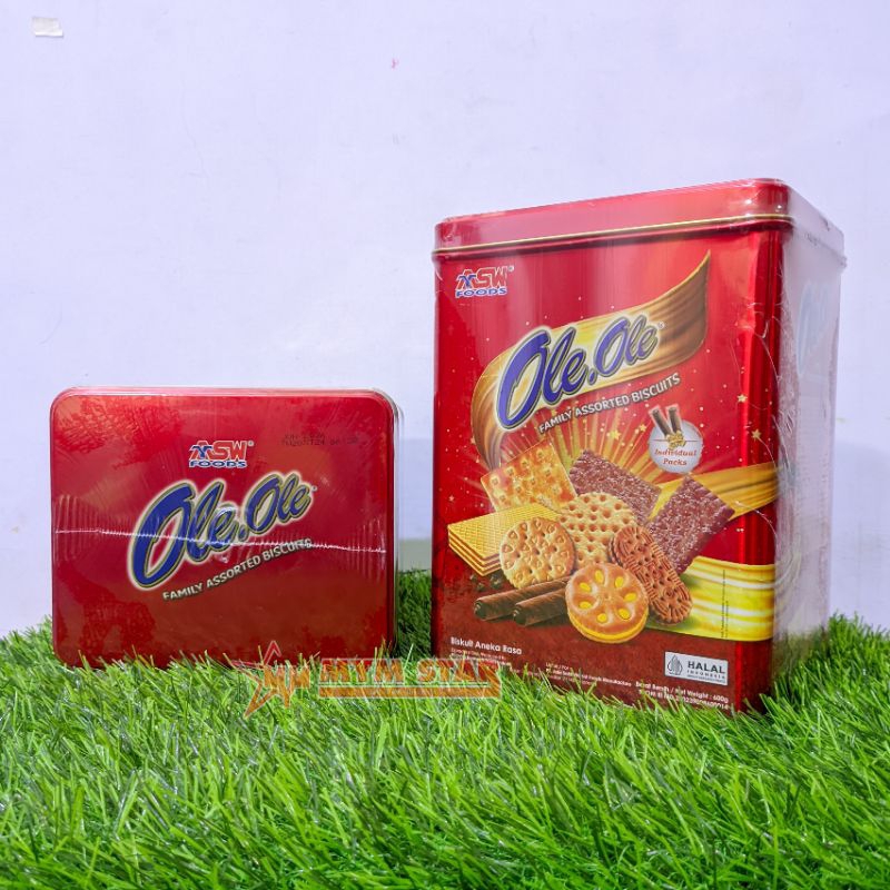 

Ole Ole Family Assorted Biscuits Kaleng Segi 600g