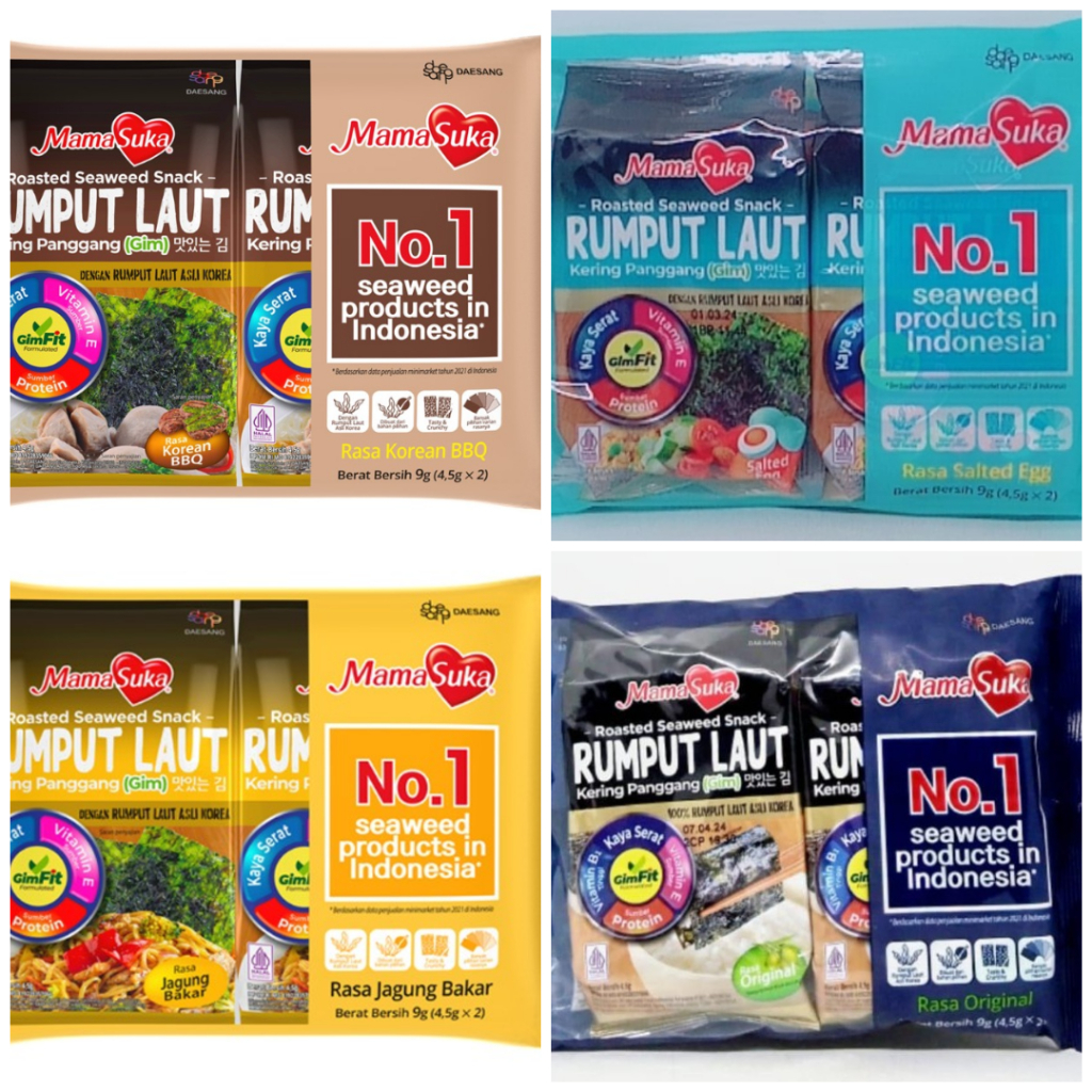

Rumput Laut Panggang MamaSuka Seaweed
