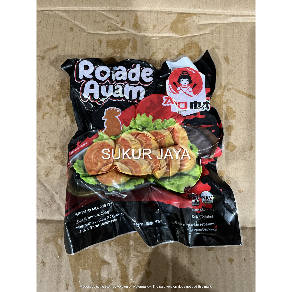 

AYOMA ROLADE AYAM & SAPI 225 gr