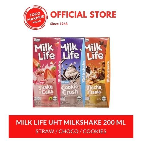 

MILK LIFE UHT MILKSHAKE 200 ML