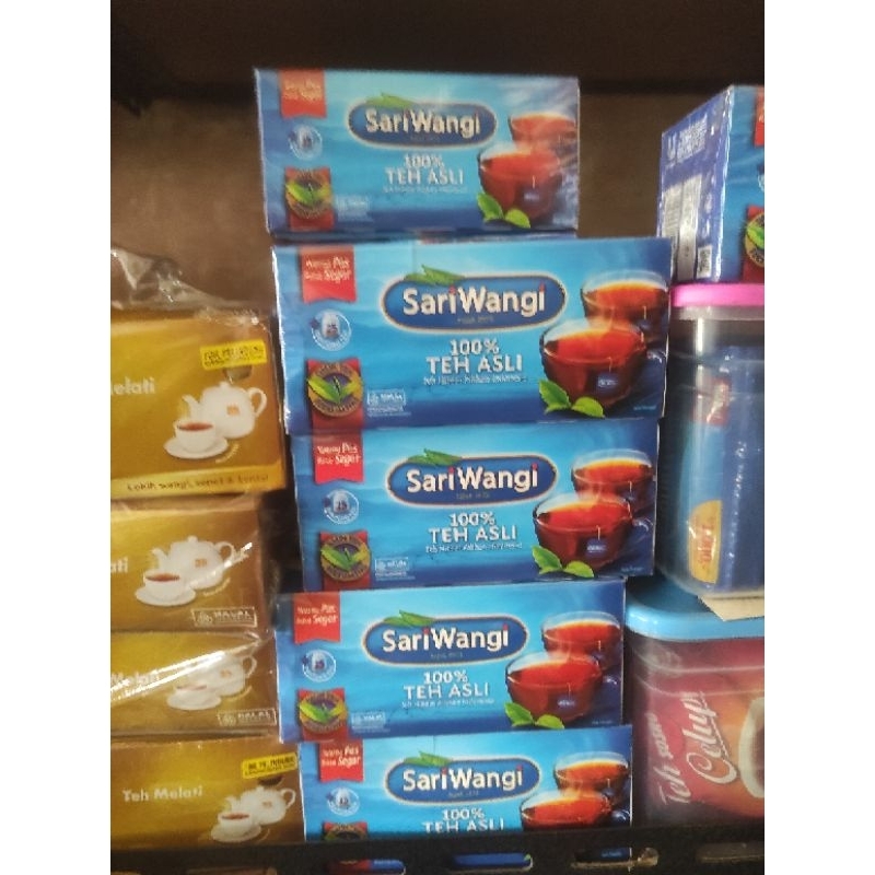 

Teh celup sariwangi kotak isi 20 (4 kotak)