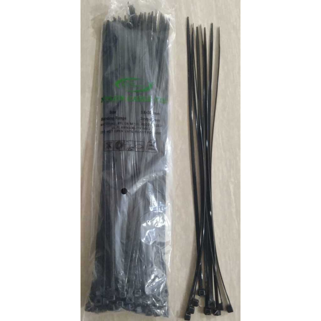 

Kabel ties 3.6x300mm Warna Hitam Jual Perpcs