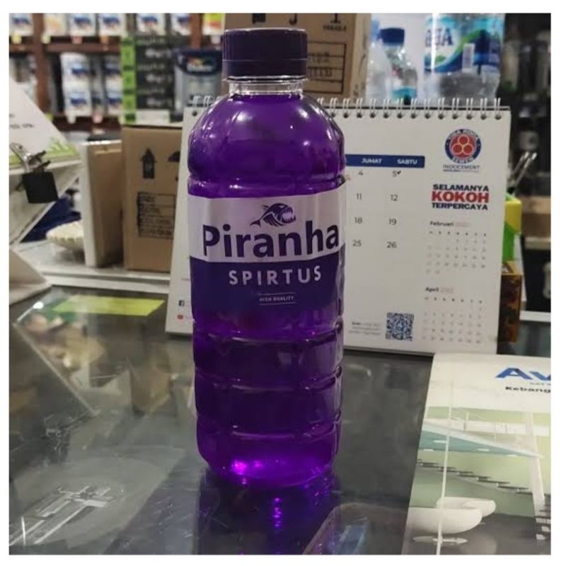 Spirtus Piranha 500ml, Spirtus piranha ungu, Spirtus 500ml
