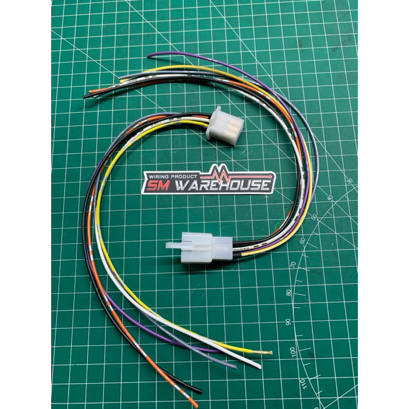 soket 6pin set kabel