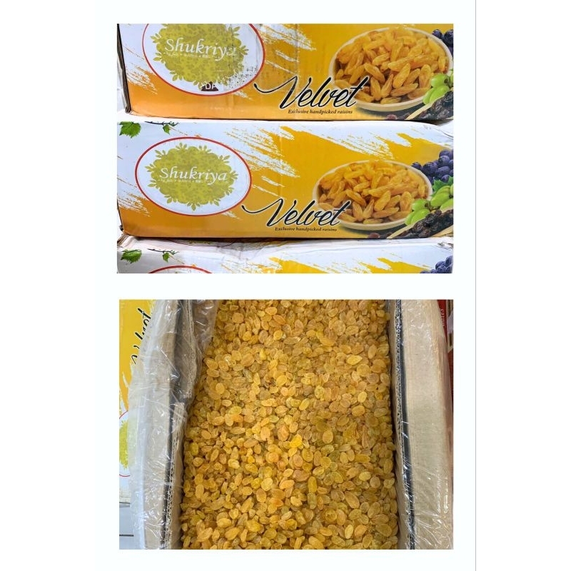

Kismis Kuning Manis / Asam Manis - Kismis Premium