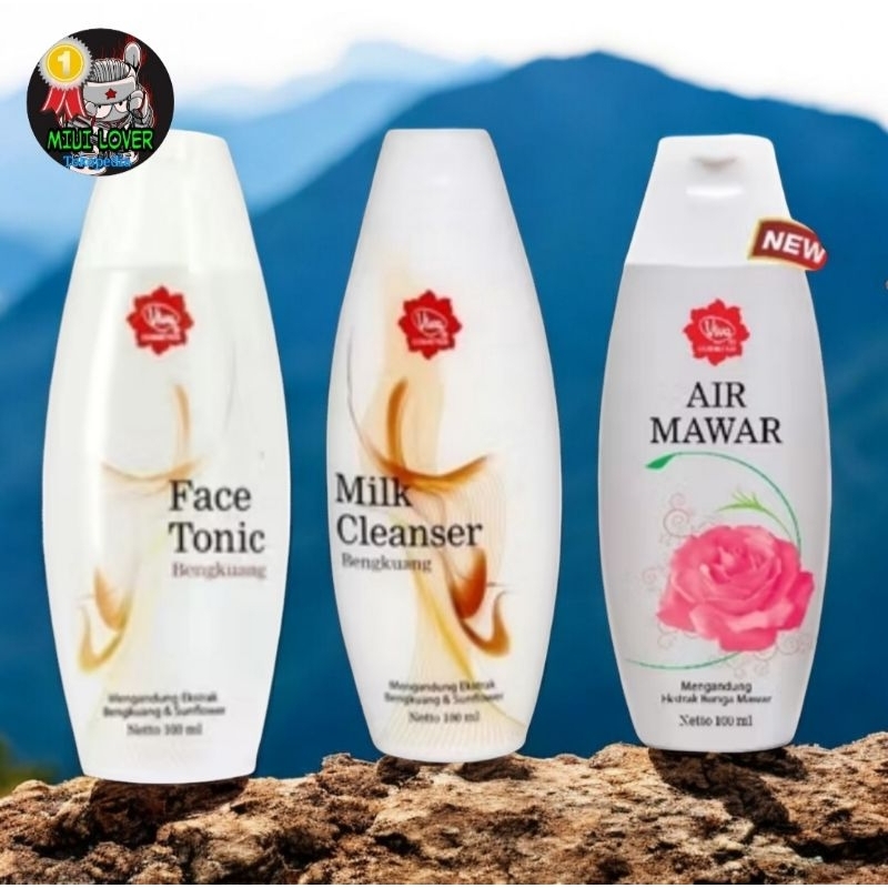 viva milk cleaser/ face tonic  bengkoang 100/ 200ml
