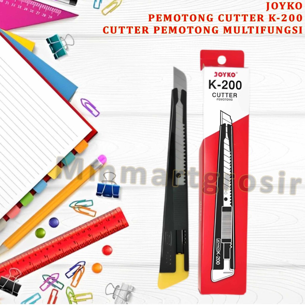 

Joyko / Cutter Alat Pemotong Multifungsi / Cutter Pemotong / K-200