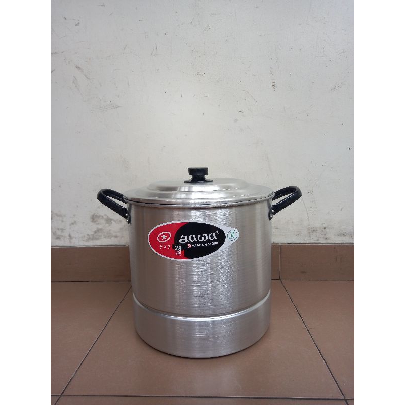 Maspion Aluminium - Dandang Jawa 28 cm (WAJIB CO BUBBLE WRAP)