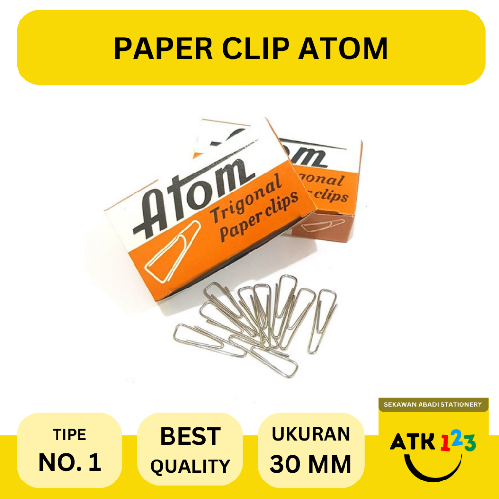 

Paper Clip / Trigonal Clip Merk Atom No. 1