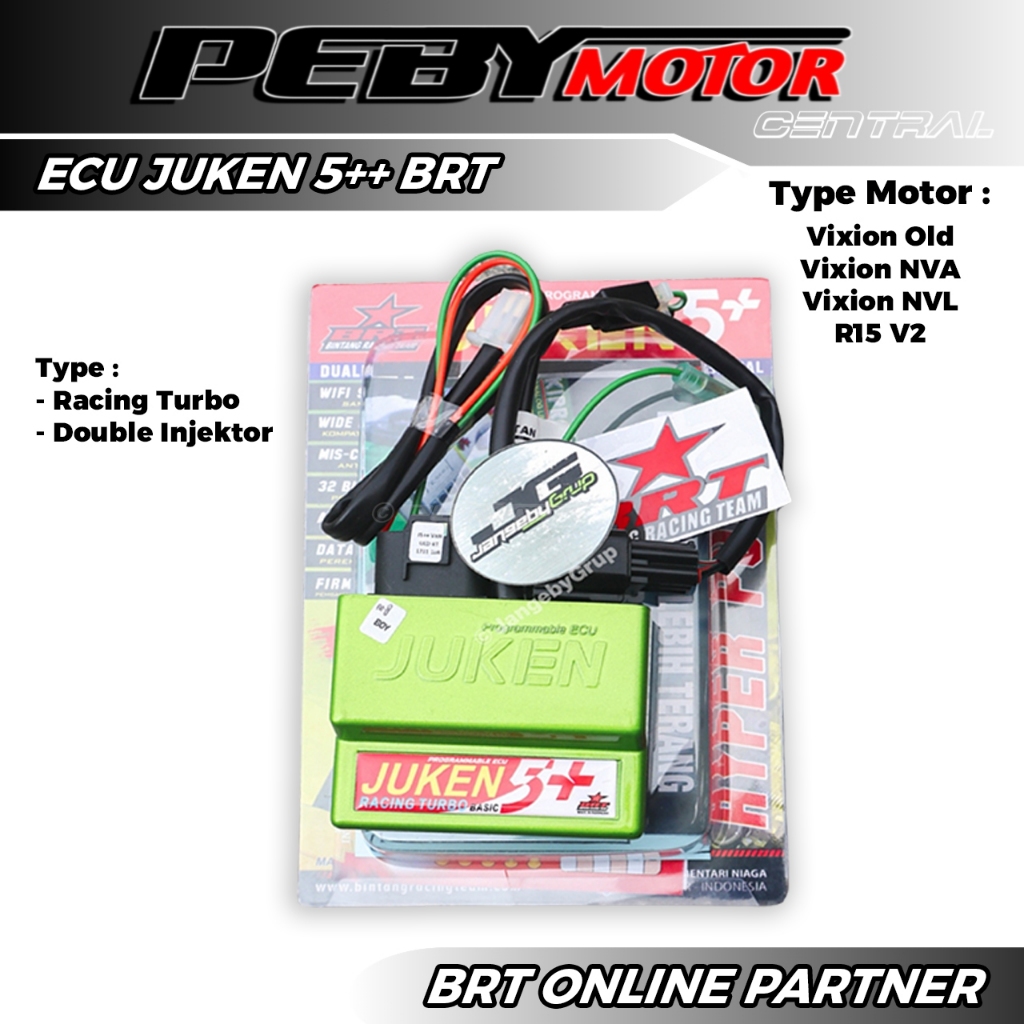ECU JUKEN 5++ RACING TURBO BRT Vixion Old NVA NVL R15 V2