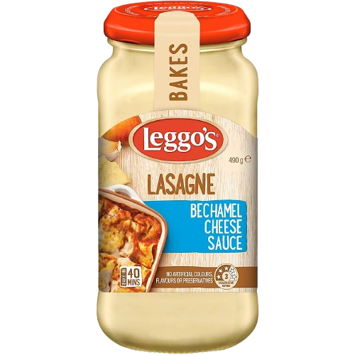 

Leggos Lasagna Bechamel Cheese Sauce 490g