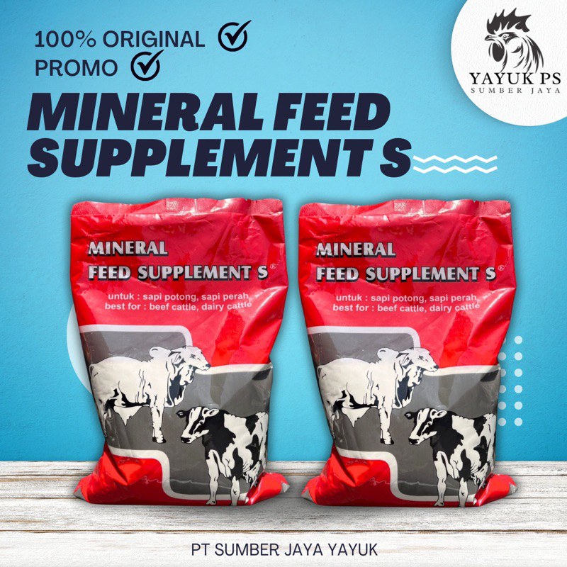 MINERAL SAPI 1 KG MEDION - MINERAL FEED SUPPLEMENT S - Mineral Kalsium Sapi Potong - Mineral Kalsium