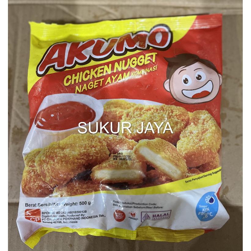 

Akumo Chicken Nugget 500gr