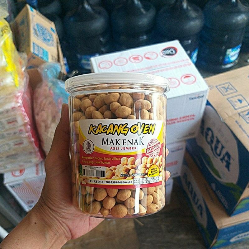 

Kacang Oven Mak Enak toples 290gr