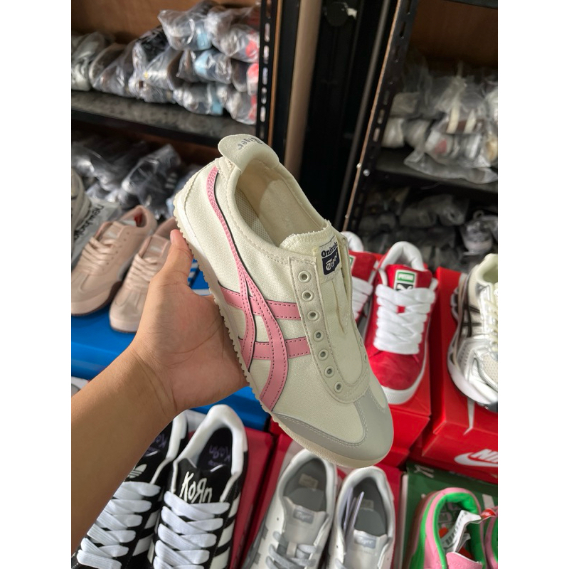 Onitsuka Tiger Mexico Slip On Pink 1:1