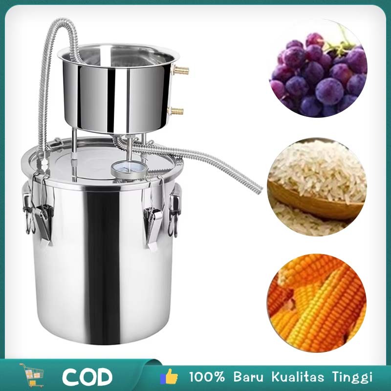 Alat Penyulingan Destilasi Alat Destilasi 304 Stainless Alat Destilasi Penyulingan Alat Destilasi Se