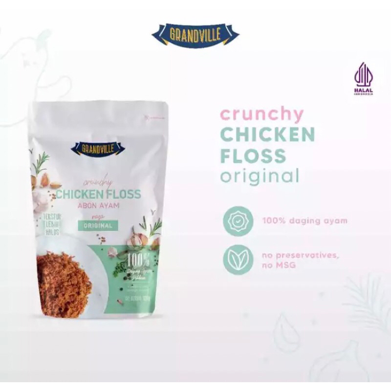 

Grandville Abon Ayam Crunchy Original