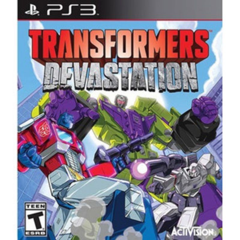 DVD GAME PS 3 TRANSFORMERS DEVASTION