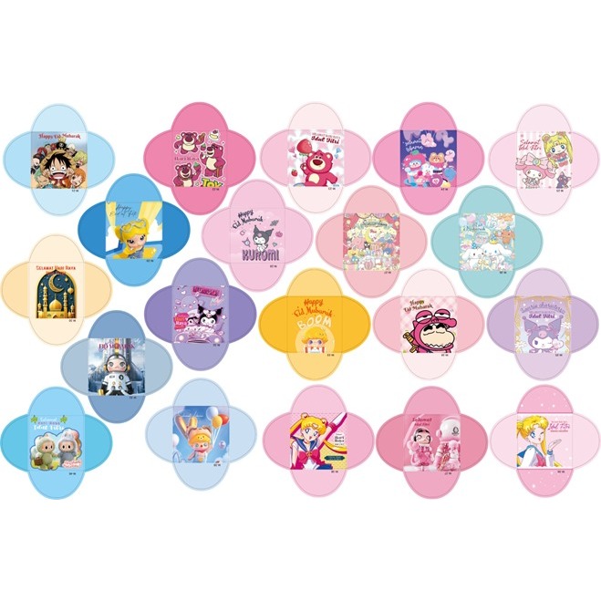 

Amplop Angpao Lebaran / Amplop Idul Fitri / Amplop Karakter UK M