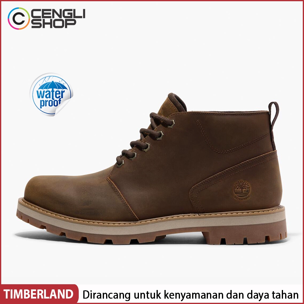 SEPATU BOOT TIMBERLAND BOOTS PRIA ORIGINAL CHUKKA KULIT ASLI ORI WATERPROOF TM14