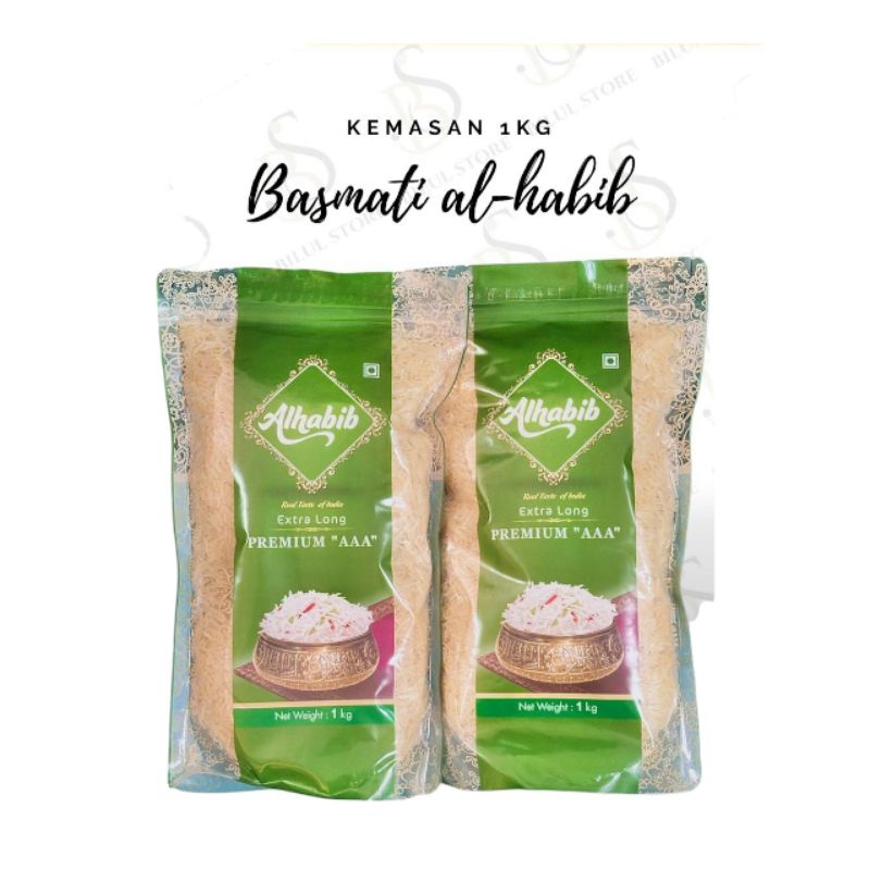 

basmati Al habib kemasan 1kg