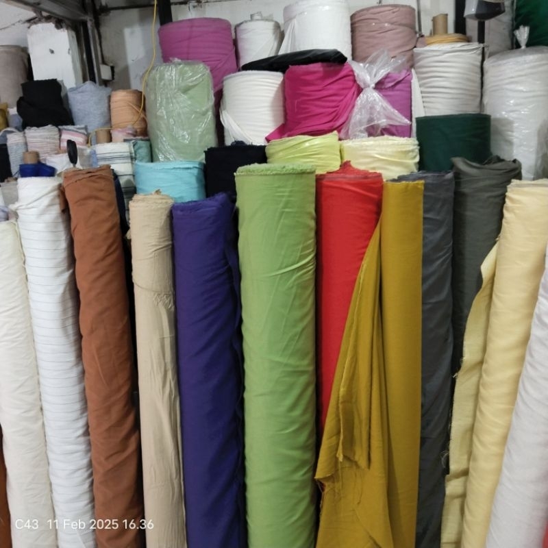 HARGA/0,5 M | KAIN LINEN BARBIS / KAIN LINEN TEBAL PREMIUM / BAHAN LINEN BARBIE / KATUN LINEN BARBIS