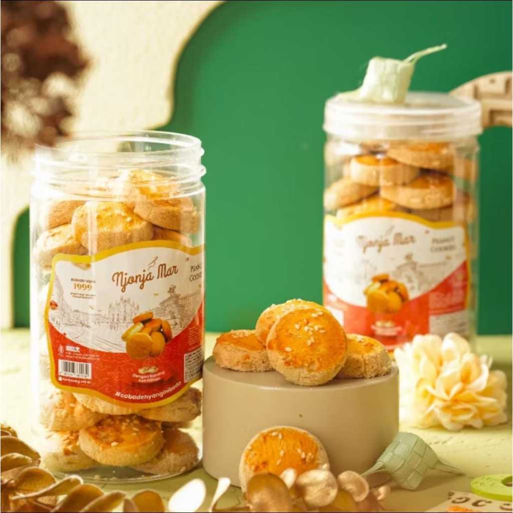 

[COD] KUE KACANG WIJEN NYOJA MAR 400GR / KUE LEBARAN PEANUT COOKIES 400gr / parsel lebaran