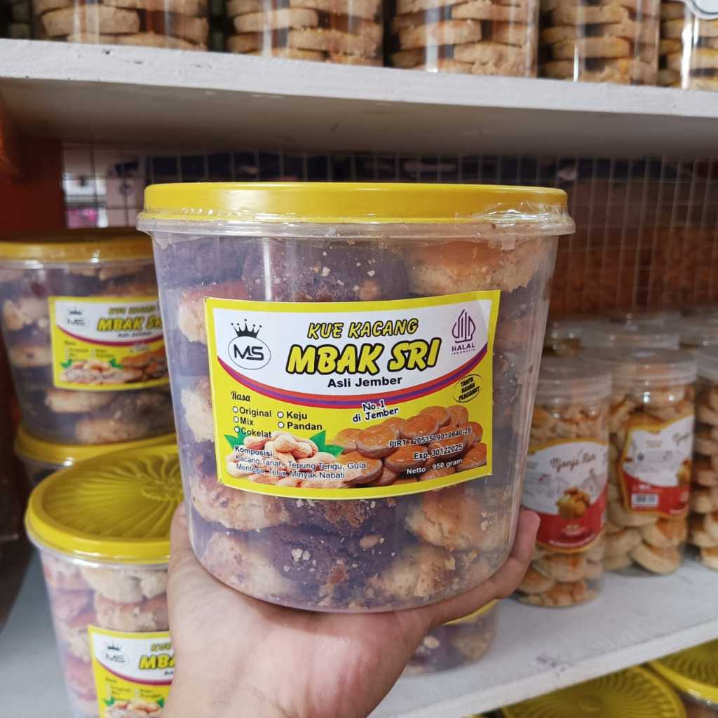 

[COD] KUE KACANG MONDE SUSU 1KG SUMBER REZKI - KUE LEBARAN