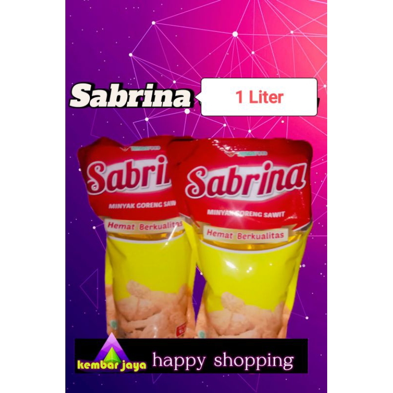 

minyak sayur Sabrina 1 liter