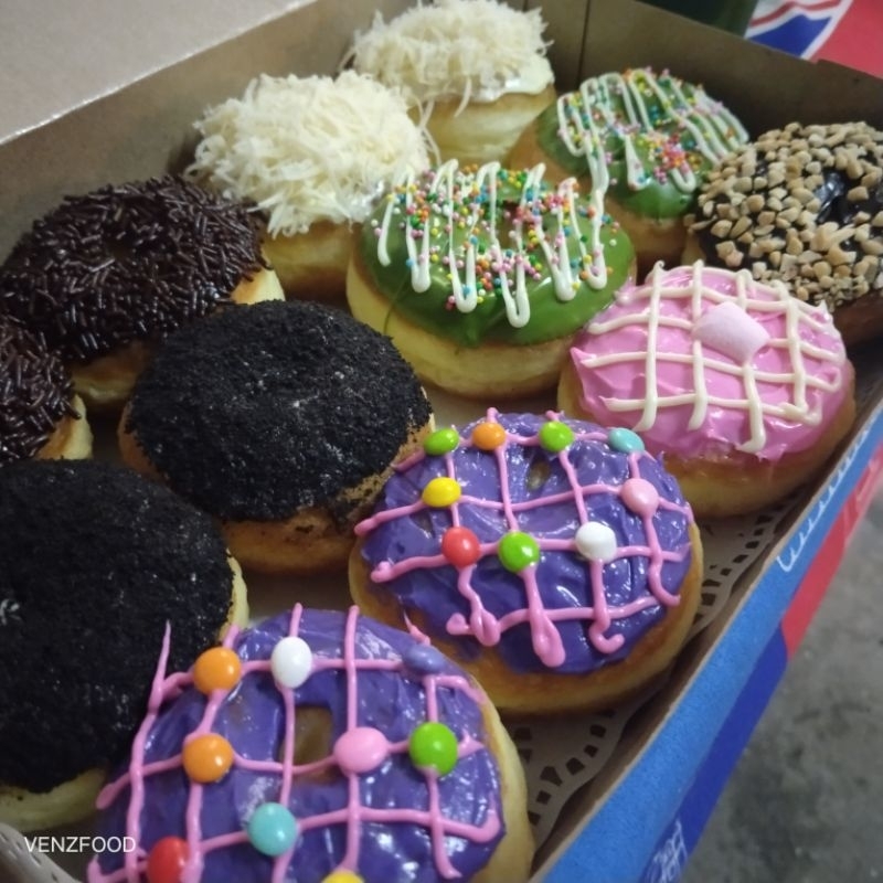 

VENZFOOD Donat Kentang Mini isi 12