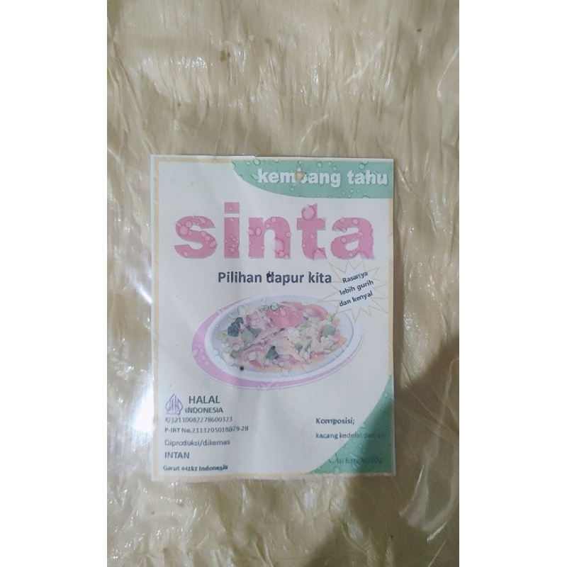 

kembang tahu super SINTA 100 gram isi 2 perbungkus