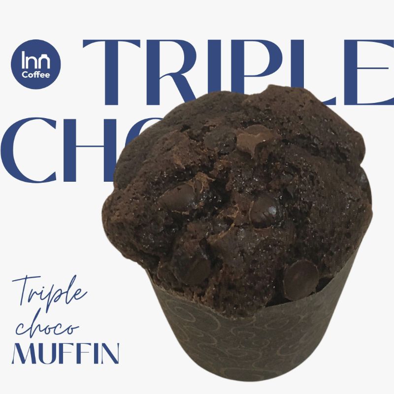 

Triple Chocolate Muffin