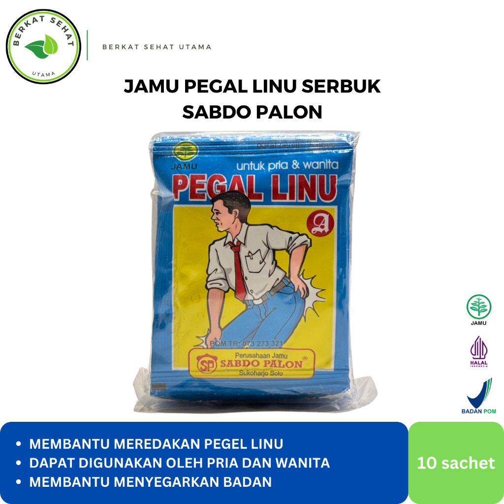 

Jamu Pegal Linu Sabdo Palon isi 10 Sachet