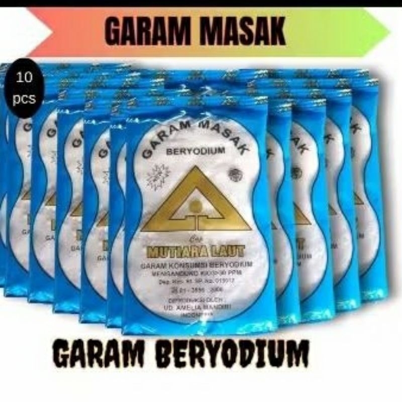 

10 pcs Garam Masak Beryodium murah....