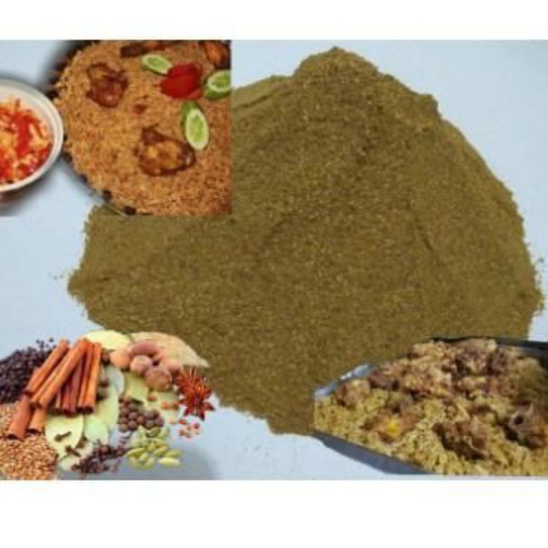 

Bumbu instant Mandhi 50 gram (cukup 1-2 kg beras)