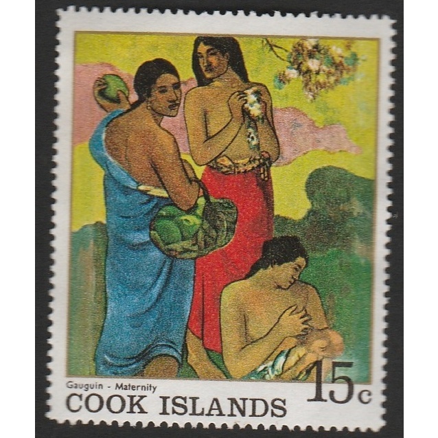 

A 11020 SATU BUAH PRANGKO COOK ISLANDS TEMA LUKISAN MATERNITY KARYA PELUKIS GAUGUIN DENGAN KONDISI BELUM ADA CAP